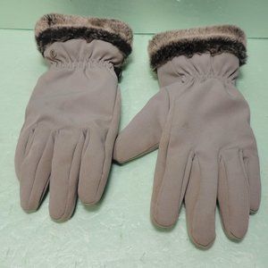 HEAD Ladies Women's Casual Evening Gloves Grey Size Large